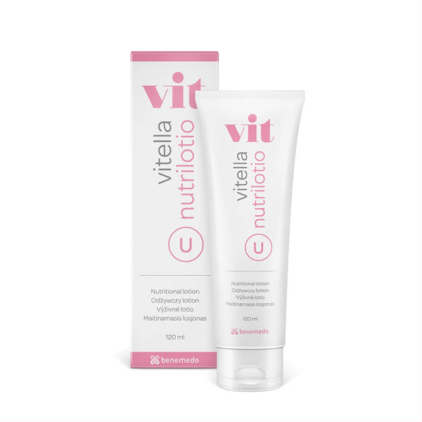 VITELLA U maitinamasis losjonas, 120 ml