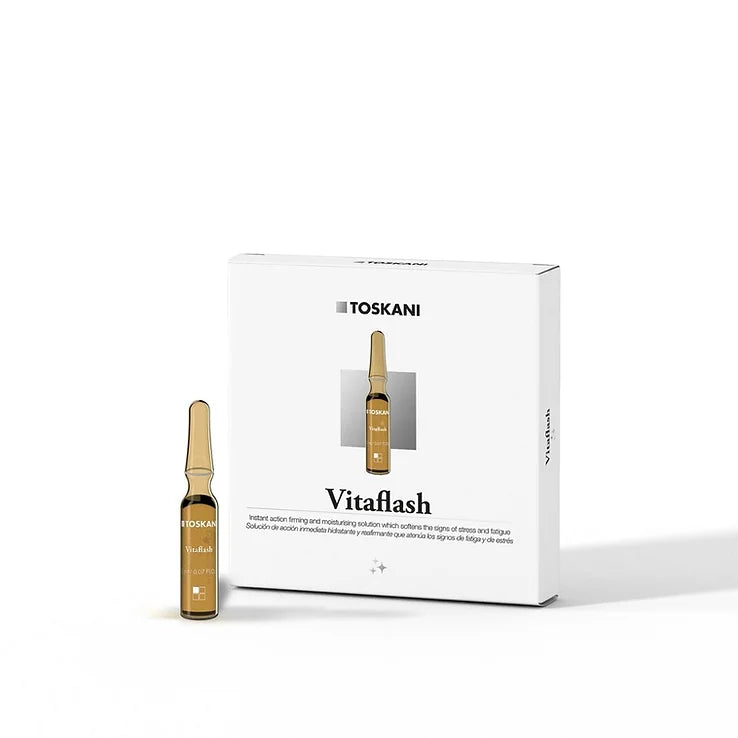 TOSKANI PROFESSIONAL VITAFLASH veido ampulės, 5 vnt