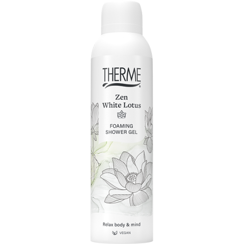 THERME ZEN WHITE LOTUS dušo putos, 200 ml