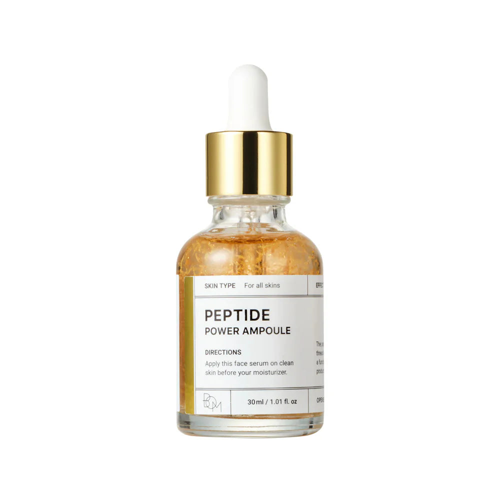 BOM Peptide Power Ampoule - veido serumas su peptidais, 30 ml