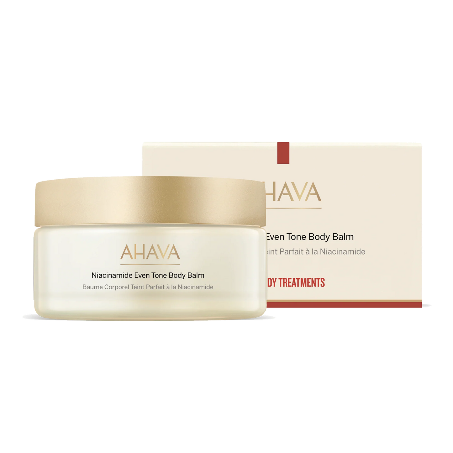 AHAVA EVEN TONE kūno balzamas su niacinamidu, 220 ml