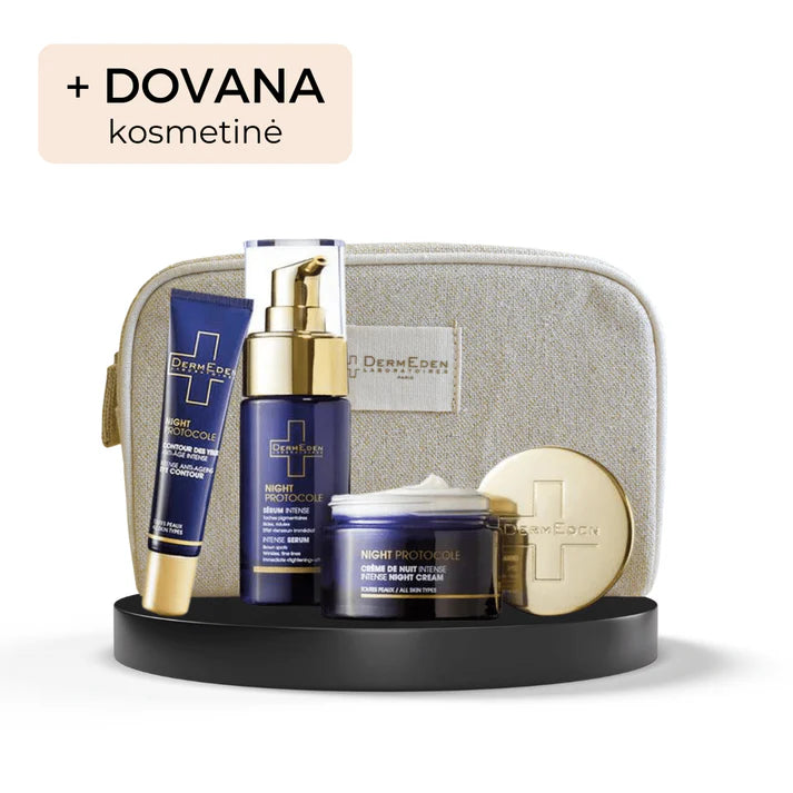DermEden intensyvus rinkinys nuo raukšlių + DOVANA