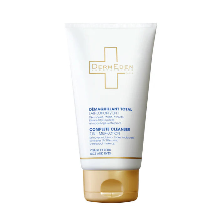 DermEden COMPLETE CLEANSER MILK LOTION valomasis pienelis veidui, 150 ml