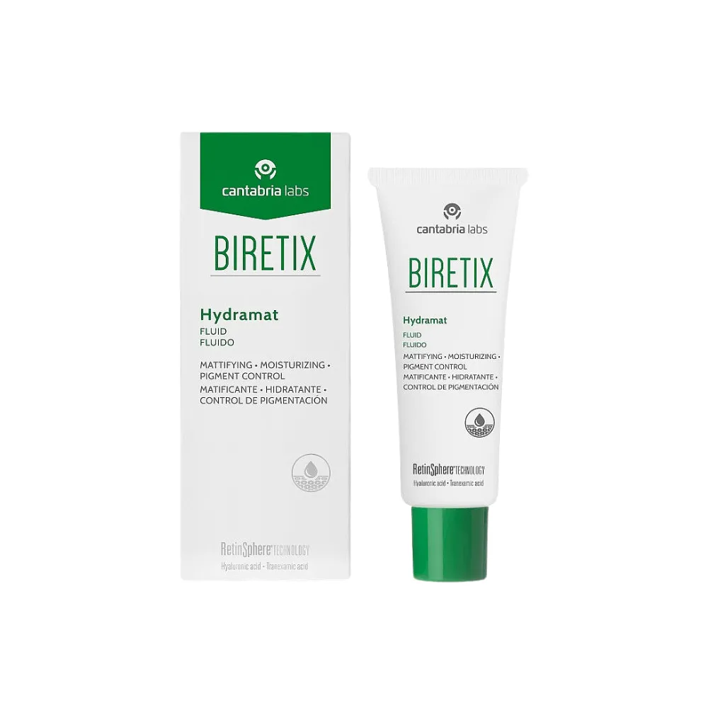 BIRETIX HYDRAMAT fluidas riebiai odai, 50 ml