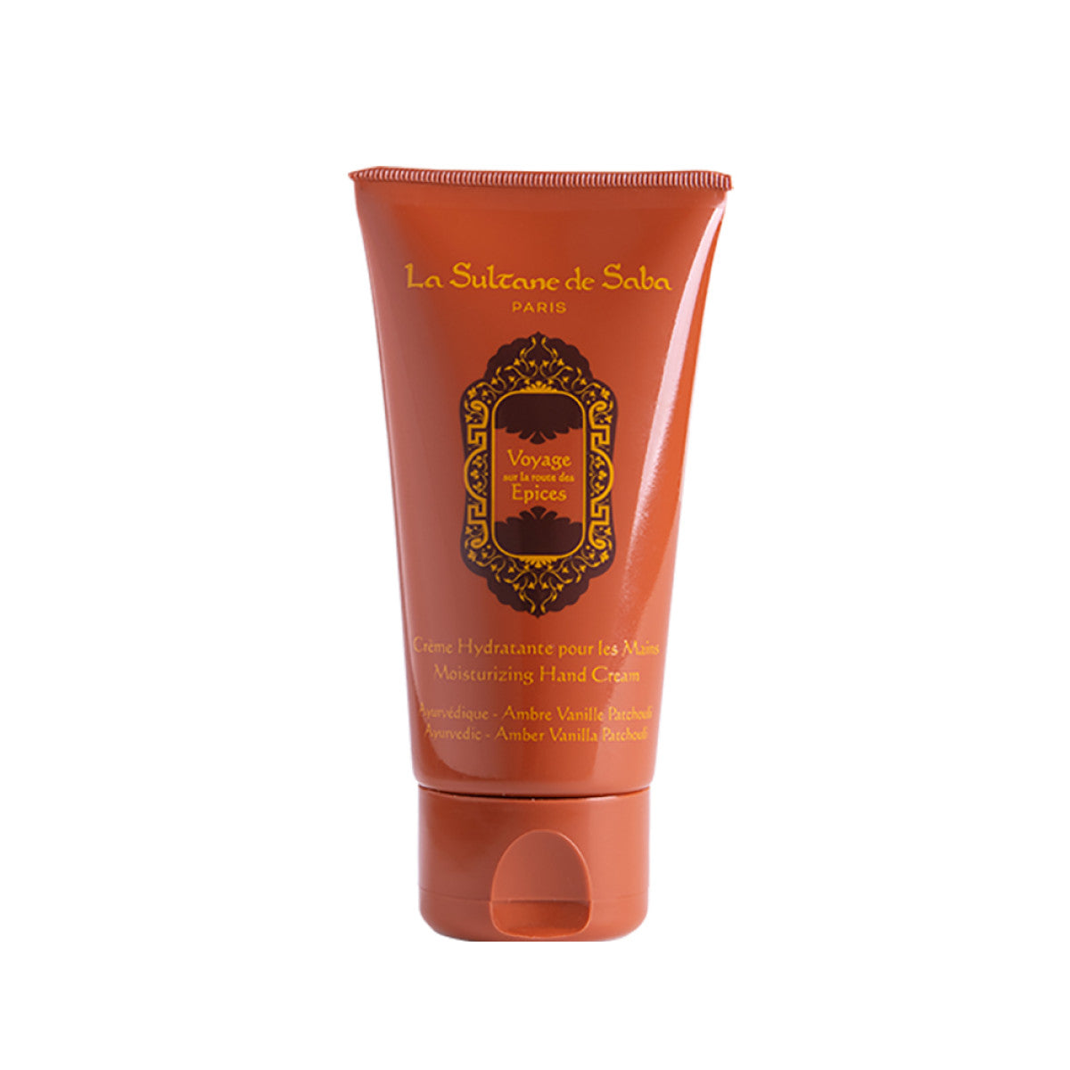 La Sultane de Saba Ayurvedic Moisturizing Hand Cream – gintaras, vanilė, pačiulis – rankų kremas 50ml