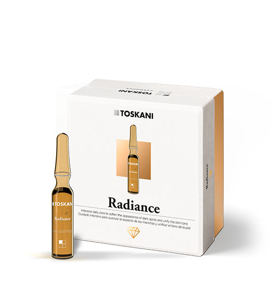 TOSKANI PROFESSIONAL RADIANCE ampulės, 15 x 2 ml