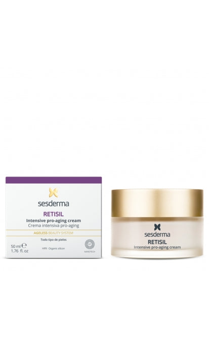 SESDERMA RETISIL INTENSIVE PRO-AGING priešraukšlinis veido kremas, 50 ml