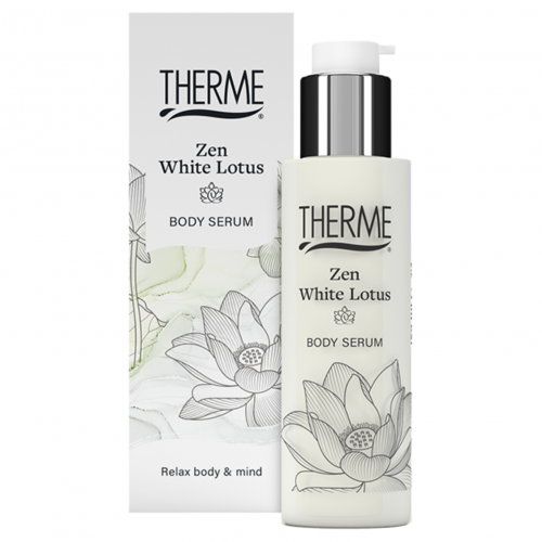 THERME ZEN WHITE LOTUS kūno serumas, 125 ML