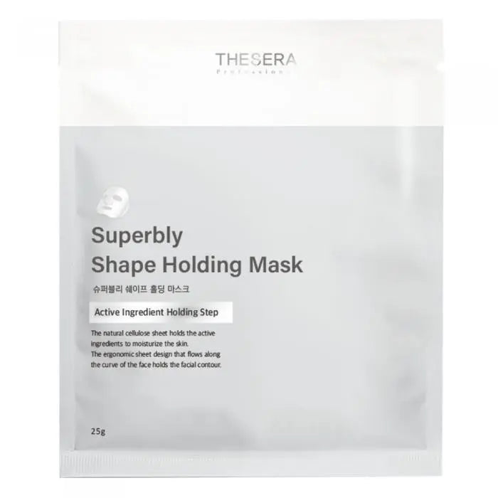 THESERA SUPERBLY SHAPE HOLDING lakštinė kaukė, 1x25 g