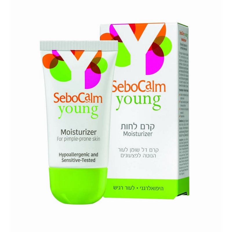 YOUNG drėkinamasis kremas - fluidas riebiai odai