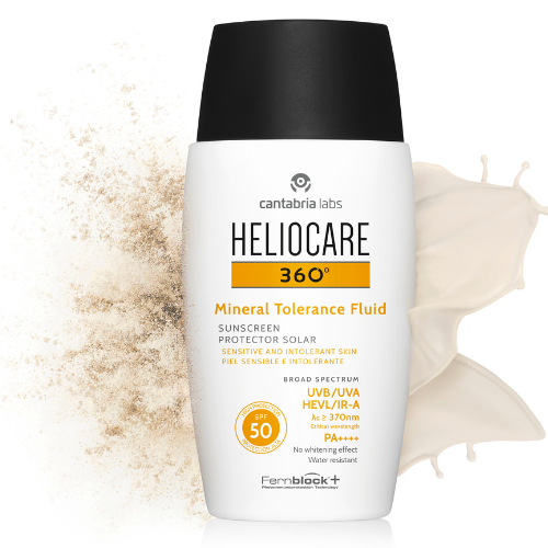 HELIOCARE 360 MINERAL TOLERANCE SPF50 apsauginis fluidas, 50 ml
