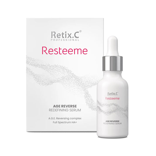 Retix.C RESTEEME AGE REVERSE REDEFINING SERUM - drėkinamasis veido serumas su trehaloze ir polinukleiotidais, 30 ml
