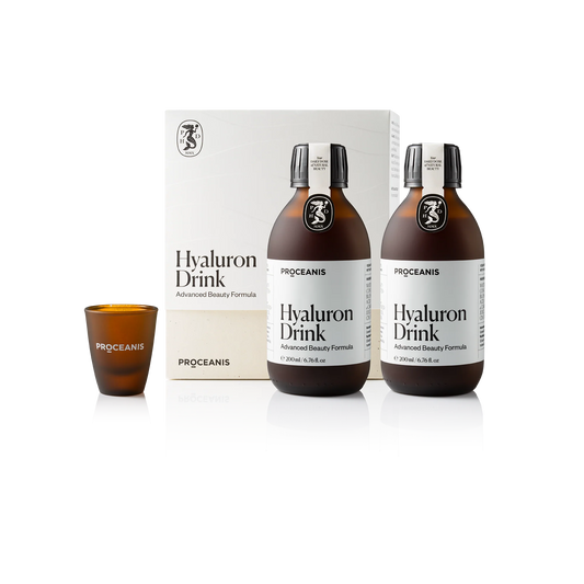 PROCEANIS Hyaluron Drink Duo Bottle geriamas hialuronas, 2 x 200 ml