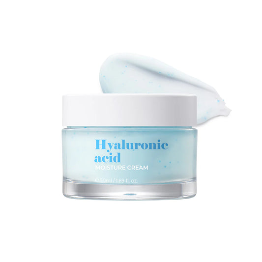 BOM Hyaluronic Acid Moisture Cream - drėkinamasis kremas, 50 ml