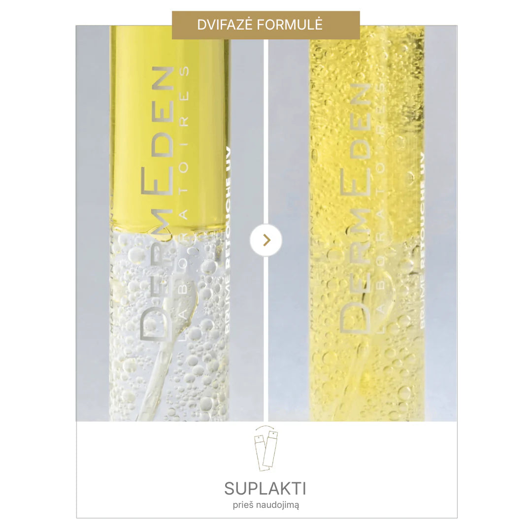 DermEden Apsauginė UV dulksna TOUCH UP MIST SPF50