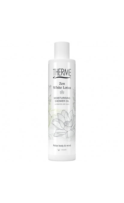 THERME ZEN WHITE LOTUS DRĖKINANTIS DUŠO ALIEJUS, 250 ml