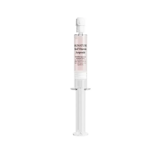 THESERA SIGNATURE RED VITAMIN šviesinanti ir skaistinanti egzosomų ampulė, 4 ml, 1 vnt