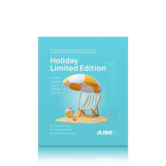 AIMX Lakštinių kaukių rinkinys "Holiday Limited Edition"