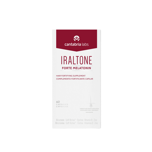 IRALTONE FORTE MELATONIN maisto papildas plaukams, 60 kapsulių