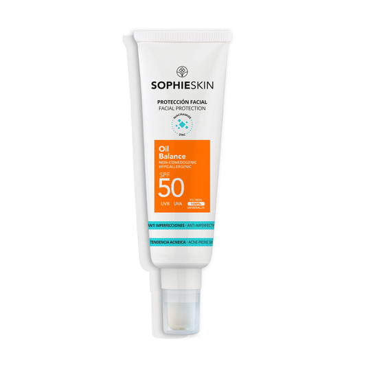 SOPHIESKIN OIL BALANCE apsauginis fluidas veidui nuo saulės SPF 50