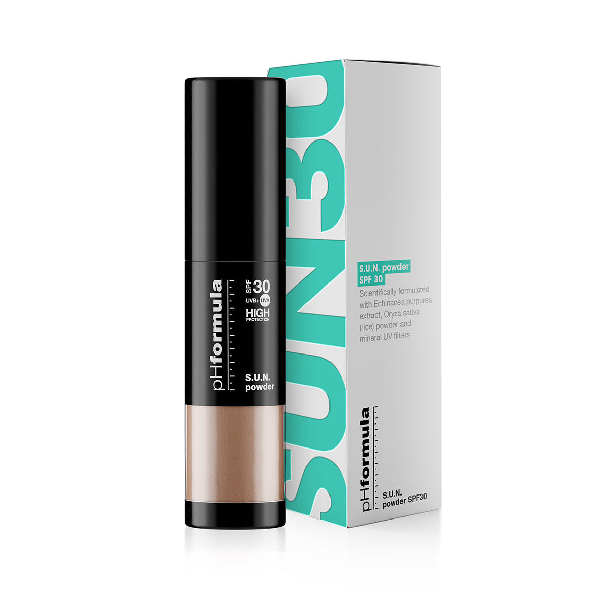 S.U.N. mineralinė pudra - šepetėlis SPF30